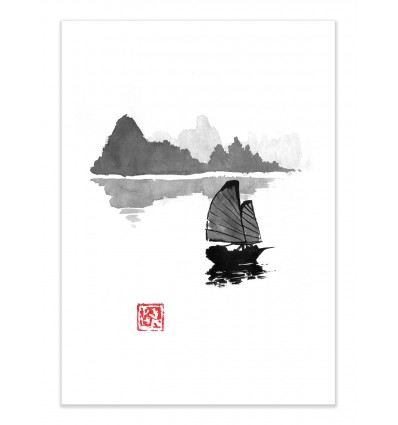 Art-Poster - Boat - Pechane Sumie