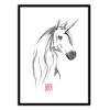 Art-Poster - Unicorn - Pechane Sumie