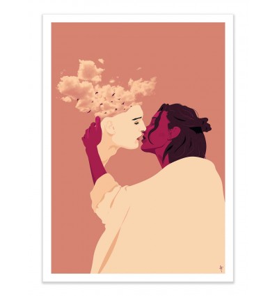Art-Poster - Dream kiss - Ana Ariane