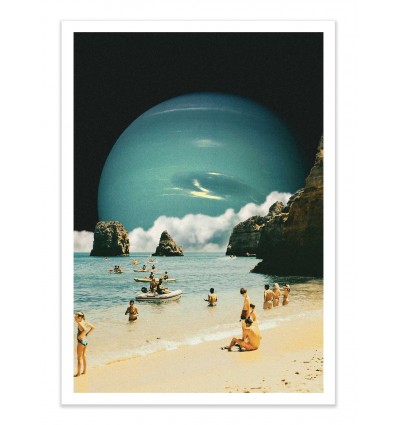 Art-Poster - Space beach - Tau Dal Poi