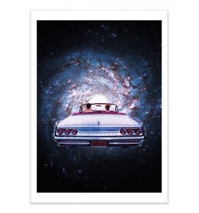 Art-Poster - Space car - Tau Dal Poi