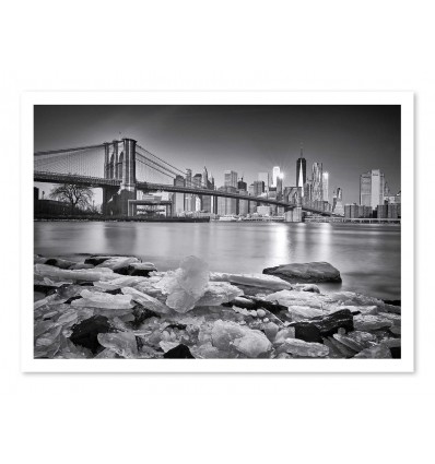 Art-Poster - Winter Brooklyn Bridge - Martin Froyda