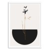 Art-Poster - Planta Negra - Kubistika