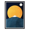 Art-Poster - Himalaya at night - Kubistika