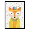 Art-Poster - Regenmacher fox - Treechild