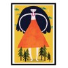 Art-Poster - Giant girl - Treechild