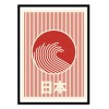 Art-Poster - Great wave of Nippon - Rosi Feist