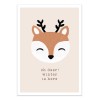 Art-Poster - Oh Deer Winter is here - Orara Studio