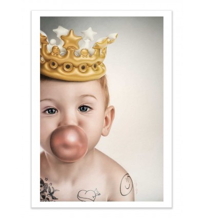 Art-Poster - Baby king - Alexandre Granger