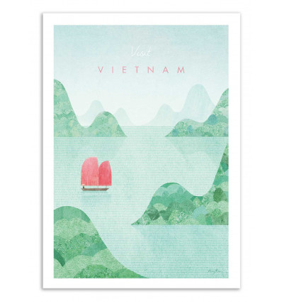 Art-Poster - Visit Vietnam - Henry Rivers