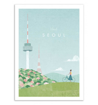 Art-Poster - Visit Seoul - Henry Rivers