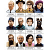 Art-Poster - Wes Anderson Characters - Olivier Bourdereau