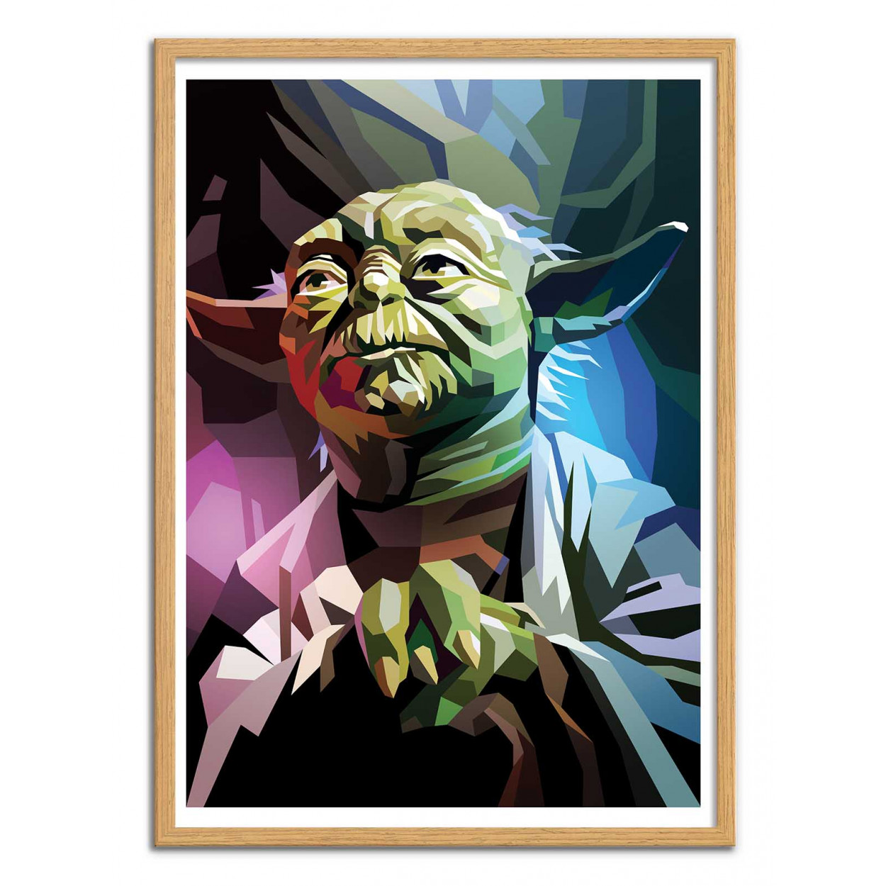 Art Poster Star Wars Yoda By Liam Brazier