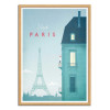 Art-Poster - Visit Paris - Henry Rivers - Cadre bois chêne