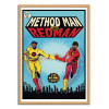 Art-Poster - MethodMan Redman Comics - David Redon - Cadre bois chêne