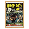 Art-Poster - Snoop Dogg Comics - David Redon - Cadre bois chêne