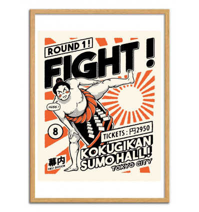 Art-Poster - Fight ! - Paiheme studio