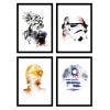 4 Art-Posters 20 x 30 cm - Star Wars - Arian Noveir