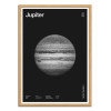 Art-Poster - Jupiter - Florent Bodart - Cadre bois chêne