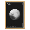 Art-Poster - Pluto - Florent Bodart - Cadre bois chêne