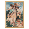 Art-Poster - Get Naked - Jonas Loose - Cadre bois chêne