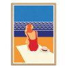 Art-Poster - It's still summer - Rosi Feist - Cadre bois chêne
