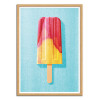 Art-Poster - Popsicle Cherry Orange - Daniel Coulmann