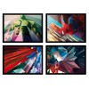 4 Art-Posters 20 x 30 cm - Super Heroes Polygones - Liam Brazier