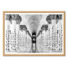 Art-Poster - Sheik Zayed Mosque - Hans-Wolfgang Hawerkamp - Cadre bois chêne