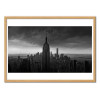Art-Poster - New York Rockefeller View - Wim Schuurmans - Cadre bois chêne