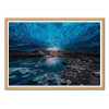 Art-Poster - Ice Cave - Javier de la - Cadre bois chêne