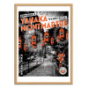 Art-Poster - Tokyo-Paris Montmartre - Paiheme studio - Cadre bois chêne
