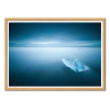 Art-Poster - Sea of Ice - Raymond Hoffmann - Cadre bois chêne