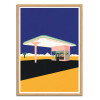 Art-Poster - Texas Desert Gas Station - Rosi Feist
