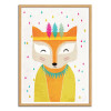 Art-Poster - Regenmacher fox - Treechild