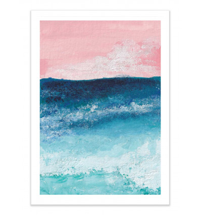 Art-Poster - Summer sea - Léa Gagelin