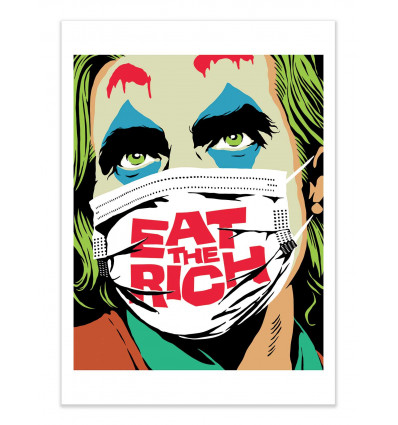 Art-Poster - Eat the rich - Butcher Billy