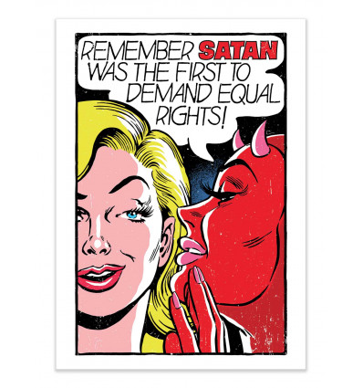 Art-Poster - Remember Satan - Butcher Billy