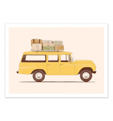 Art-Poster - Summer car - Florent Bodart