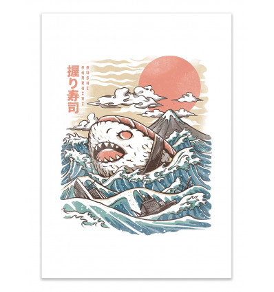 Art-Poster - Shakiri Sushi - Ilustrata