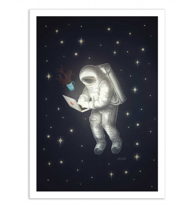Art-Poster - Cosmonaut Freelance - Dary Maltseva