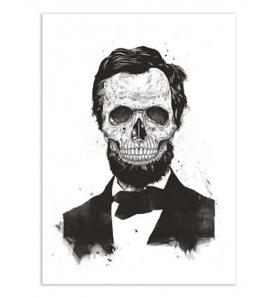 Art-Poster - Dead Lincoln - Balazs Solti
