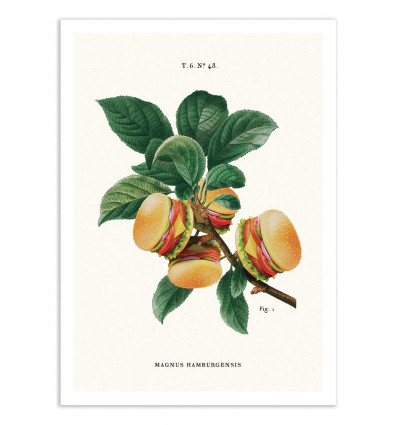 Art-Poster - Burger Plant - Jonas Loose