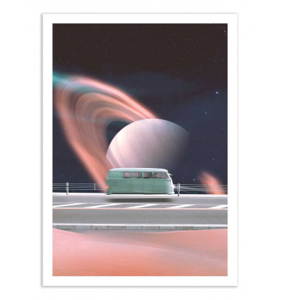 Art-Poster - Space Traveller - Jonas Loose