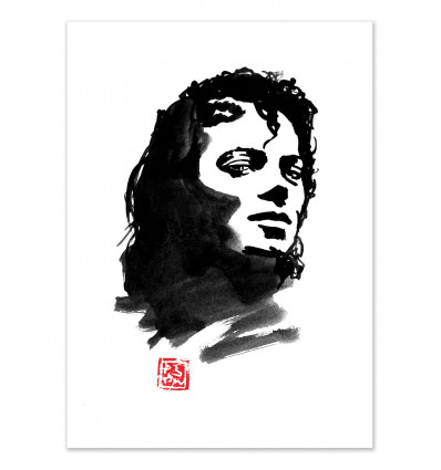 Art-Poster - Michael Jackson - Pechane Sumie