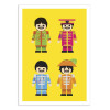 Art-Poster - Beatles Sgt Peppers Toys - Rafa Gomes
