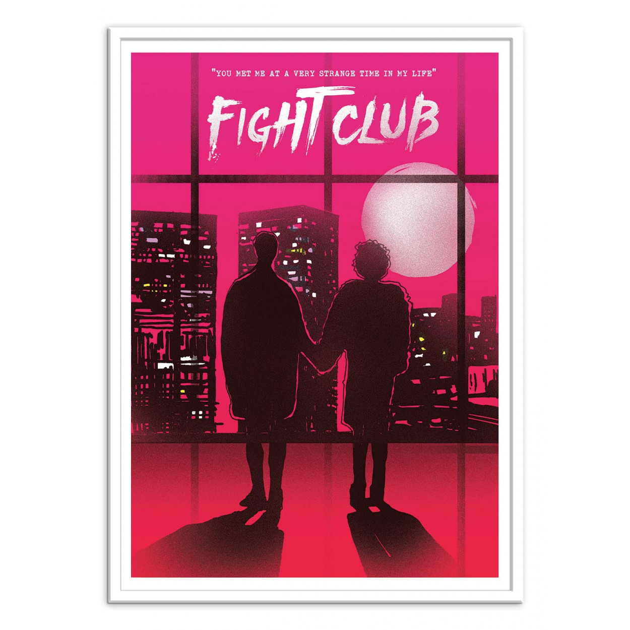 Art-Poster Movie Fan-Art - Fight Club - 2Toast Design