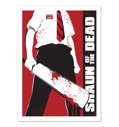 Art-Poster - Shaun of the dead - 2Toast Design
