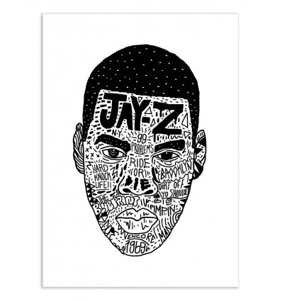 Art-Poster - Jay-Z - Nick Cocozza