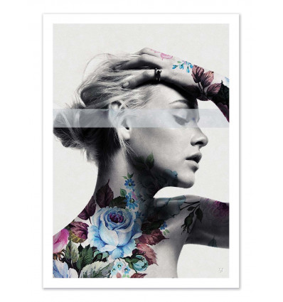 Art-Poster - Flower beauty - Mr Underdott